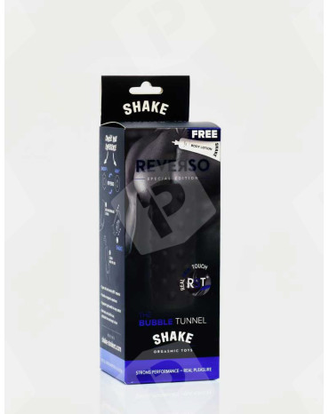 Masturbator Bubble Tunnel Shake Czarny