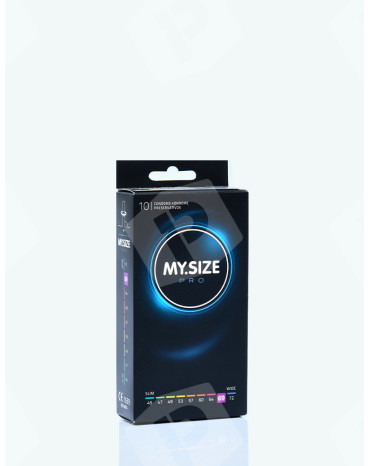 Prezerwatywy XXL MySize - 69 mm - Zestaw 10 sztuk