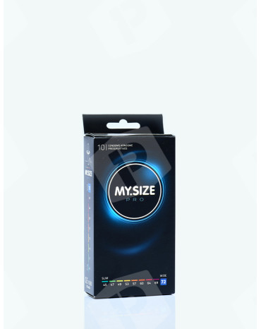 Prezerwatywy My.Size Pro - 72 mm - Zestaw 10