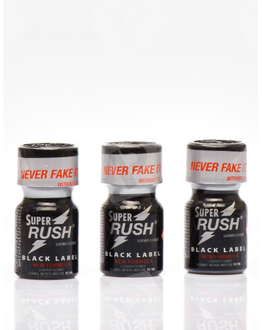 Super Rush Black Label 10 ml x3