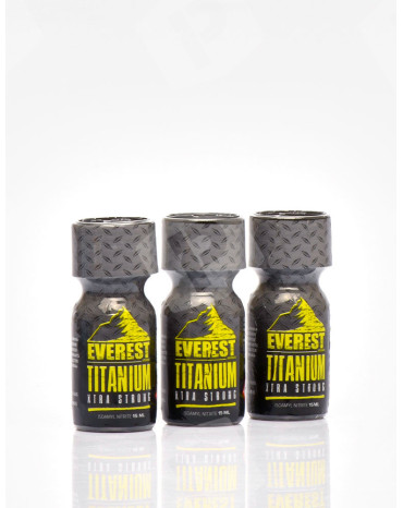 Zestaw Everest Titanium 15 ml x3