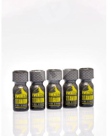 Zestaw Everest Titanium 15 ml x5