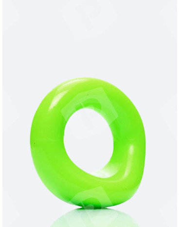 Silikonowy Zielony Pierścień Erekcyjny Wedge Neon