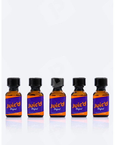 Poppers Juic'd Original 24 ml x5