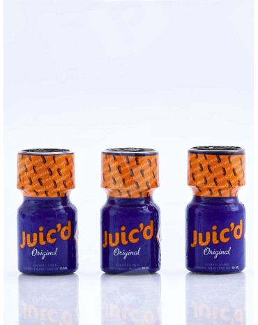 Pack Juic'd Poppers 10 ml x3