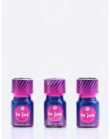 Zestaw Poppers Le Jus Ultra Pentyle 10 ml x3