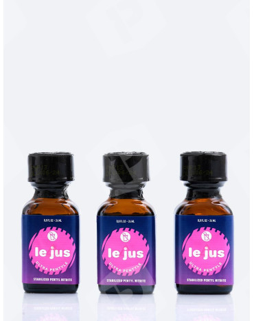 Zestaw Poppers Le Jus Ultra Pentyle 24 ml x3
