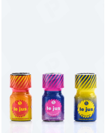 Trio Poppers Le jus 10 ml