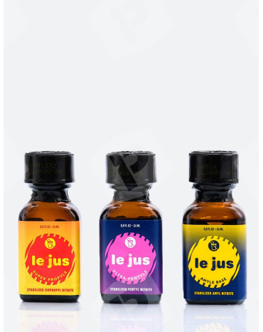 Zestaw 3 Poppers Le jus 24 ml