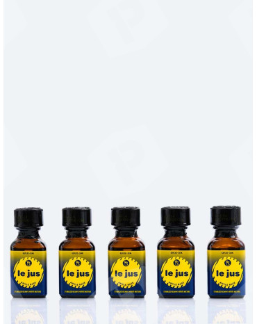 Pack Poppers Le Jus Amyl 24 ml x5