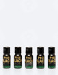 Zestaw 5 poppers Pig Black 15 ml