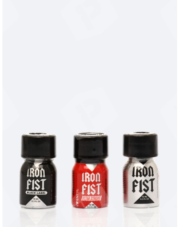 Zestaw 3 poppers Iron Fist 10 ml
