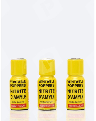 Pack 3 Prawdziwy Amyl Poppers 15 ml