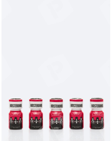 Zestaw 5 poppers Amsterdam original 10 ml