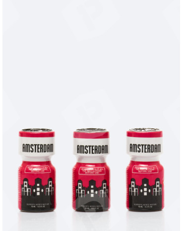 Zestaw 3 poppers Amsterdam 10 ml