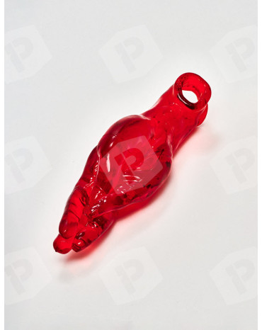 Dildo i nakładka na penisa - Hand-Job 27,5 cm Oxballs Czerwony