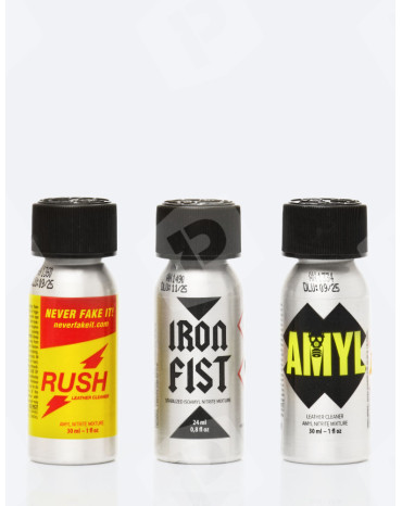 Zestaw Pocket - Niezniszczalne poppers z amylem