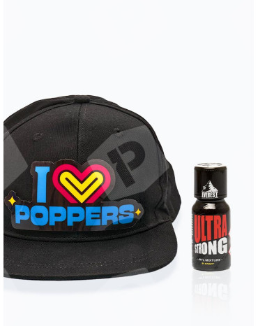 Zestaw czapka + poppers Ultra Strong 15ml