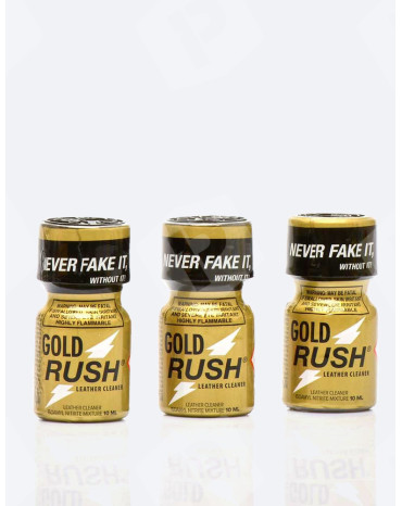 poppers Rush Gold 10 ml - Kup swój poppers w zestawie 3 butelek!