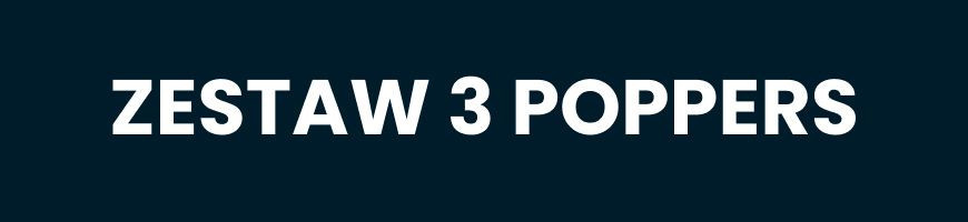Tani zestaw poppers: zestawy 3 poppers | Dostawa 48h